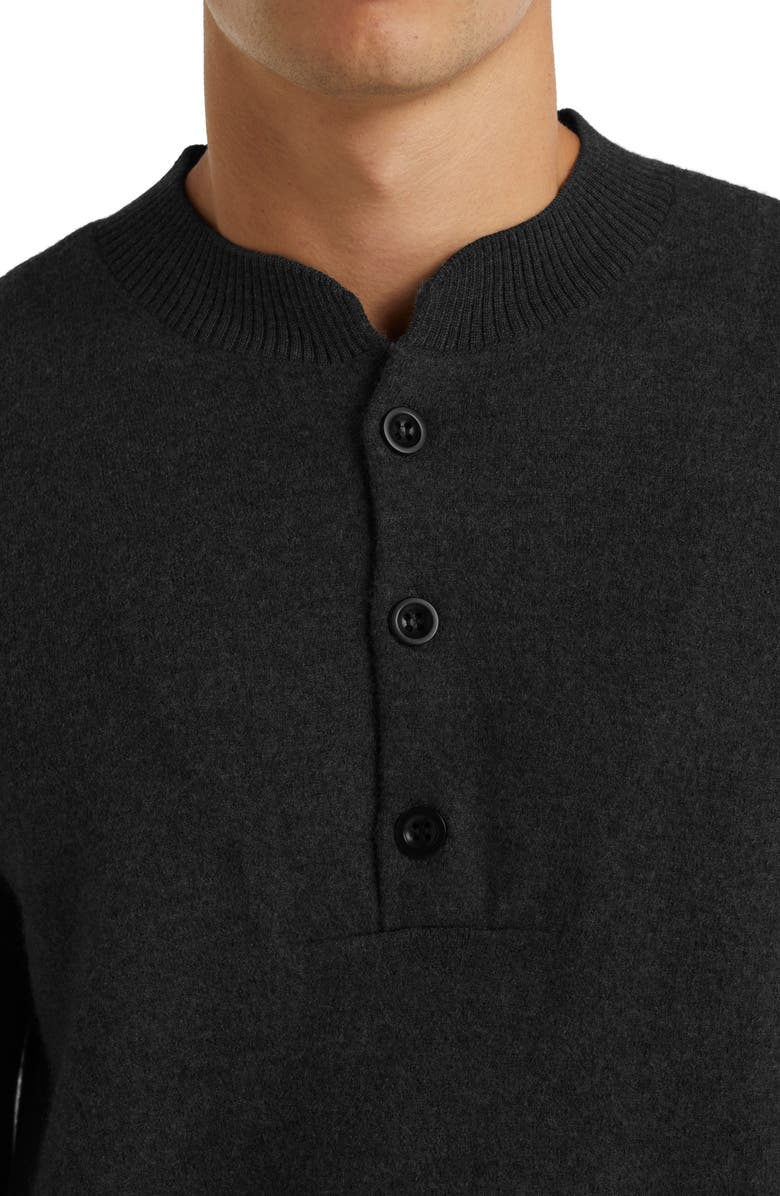 Icebreaker Abbeyfield Merino Wool Half Button Sweater, Alternate, color, 