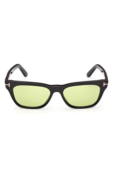 Penn 53mm Rectangular Sunglasses