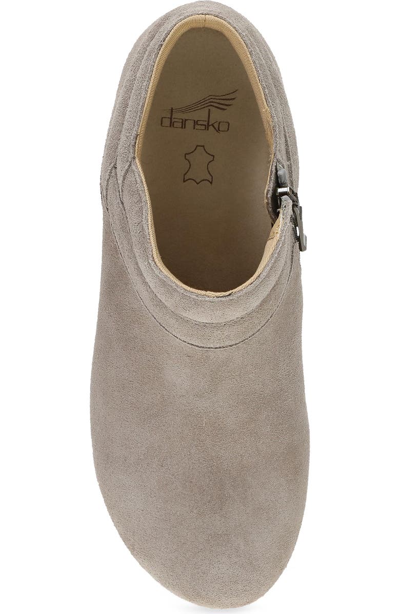 Dansko Muriel Bootie, Alternate, color, Taupe Suede