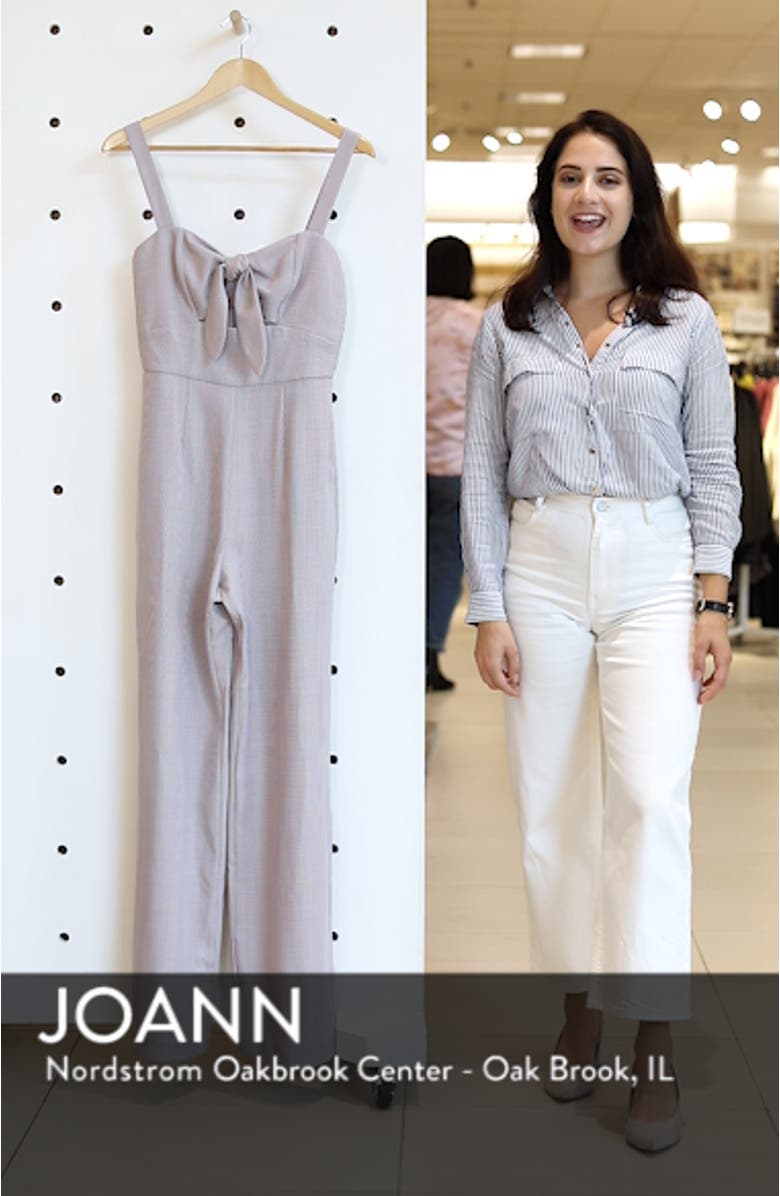 Roxy Glen Plaid Jumpsuit, sales video thumbnail