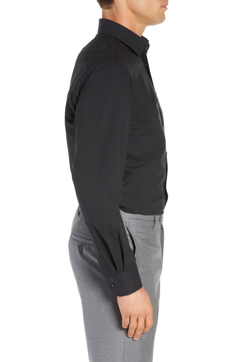 NORDSTROM MEN'S SHOP Tech-Smart Traditional Fit Stretch Pinpoint Dress Shirt, Alternate, color, 