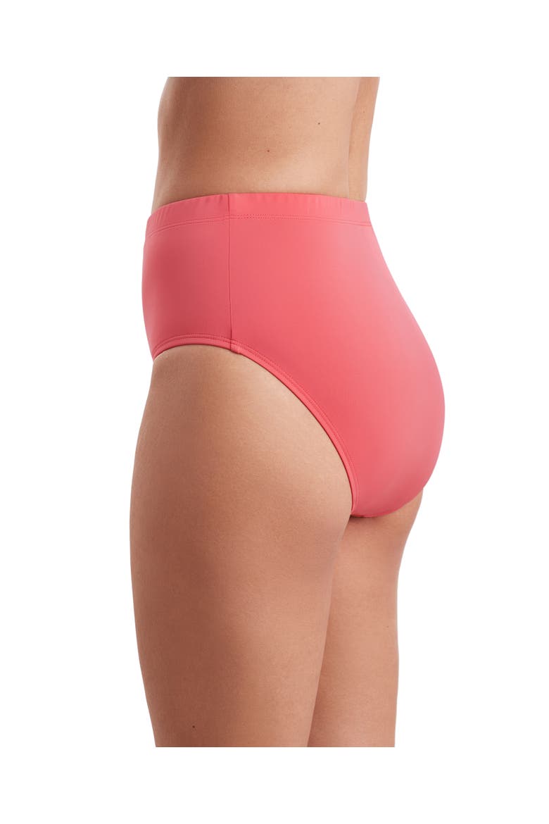 Basic Hipster Brief Swimsuit Bottom, Alternate, color, Coral