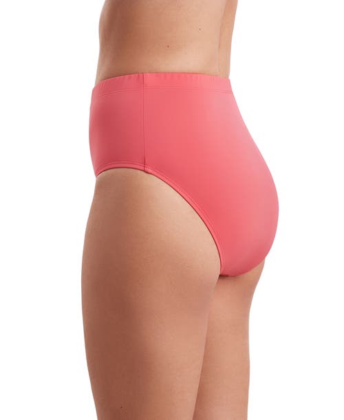 Shapesolver Basic Brief Swimsuit Bottom In Pink