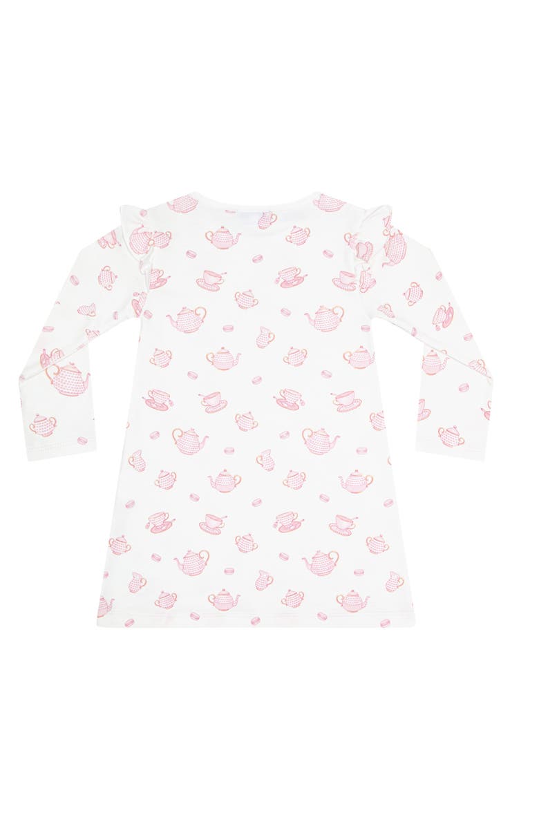 Nellapima Petite Tea Time Print Playtime Dress - Toddler & Little Kid, Alternate, color, Pink