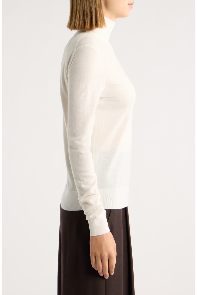 Wool Blend Mock Neck Sweater, Alternate, color, NEW IVORY - CX1