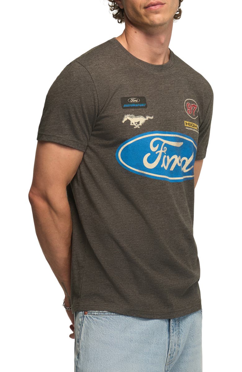 Lucky Brand Ford Racing Cotton Blend Graphic T-Shirt, Alternate, color, 