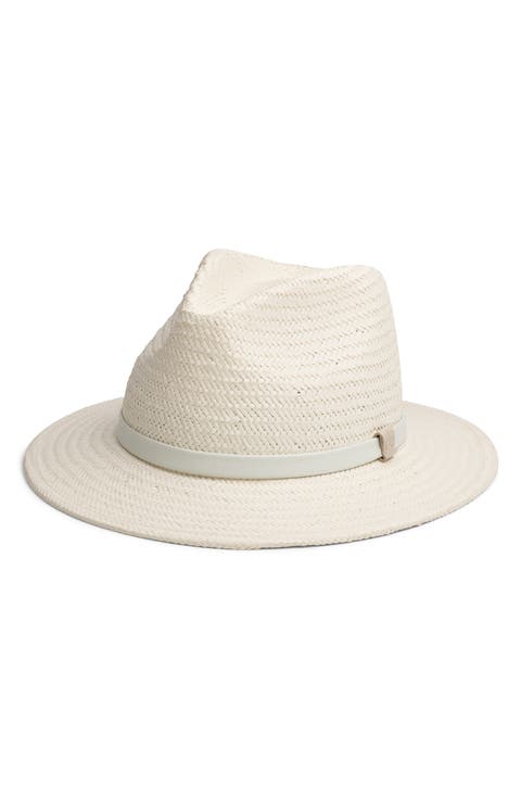 Packable Straw Fedora