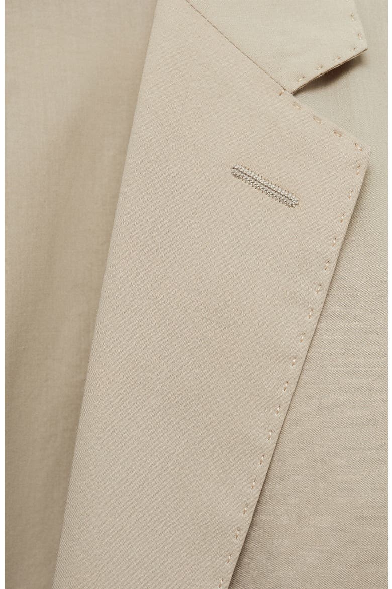 Lightweight Cotton Sport Coat, Alternate, color, BEIGE