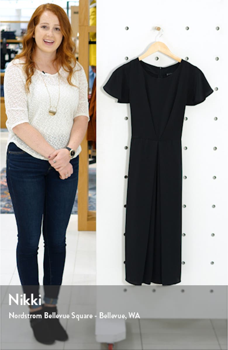 Pleated Woven Dress, sales video thumbnail