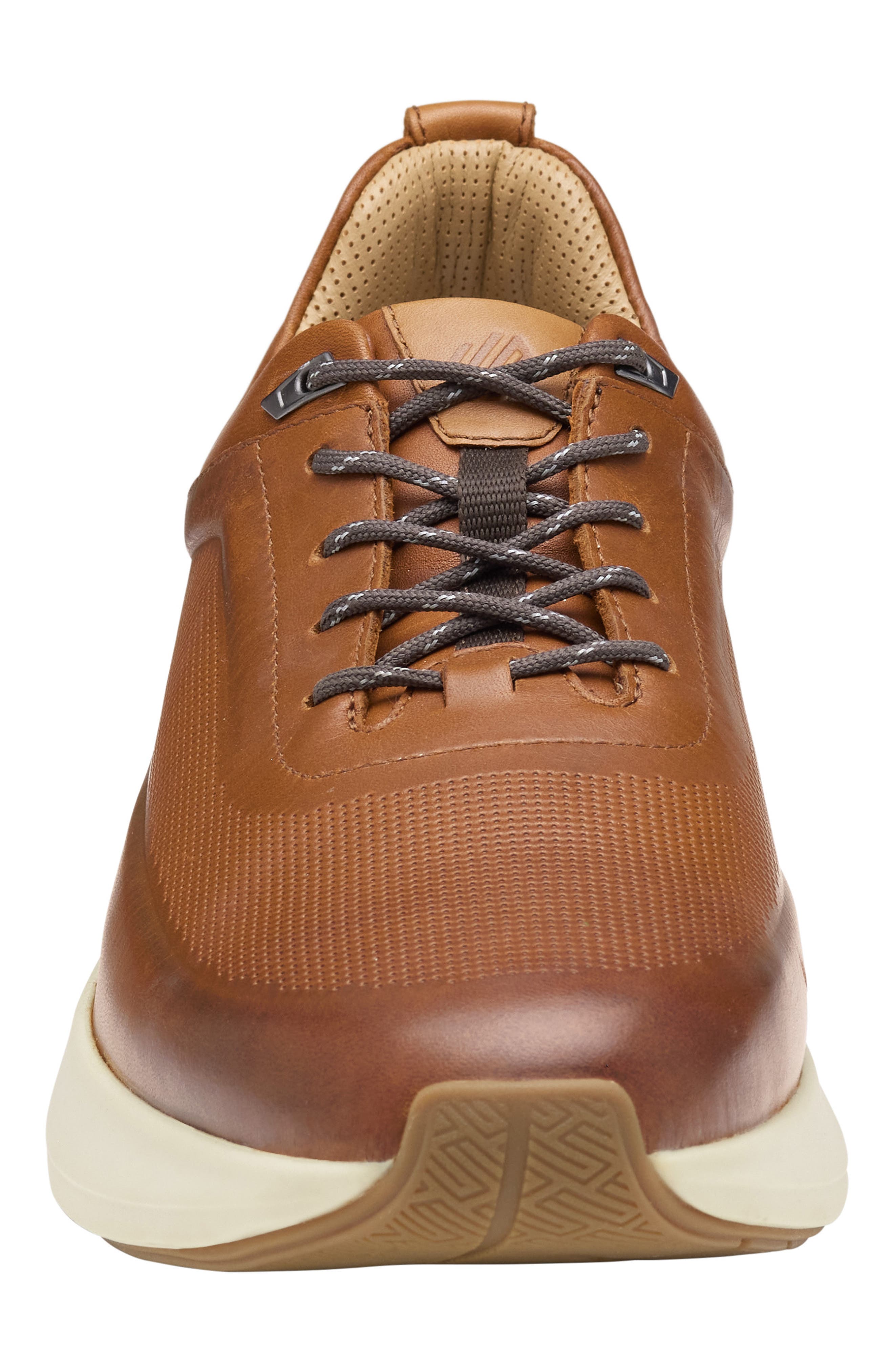 Declan Waterproof Sneaker, Alternate, color, TAN WATERPROOF FULL GRAIN