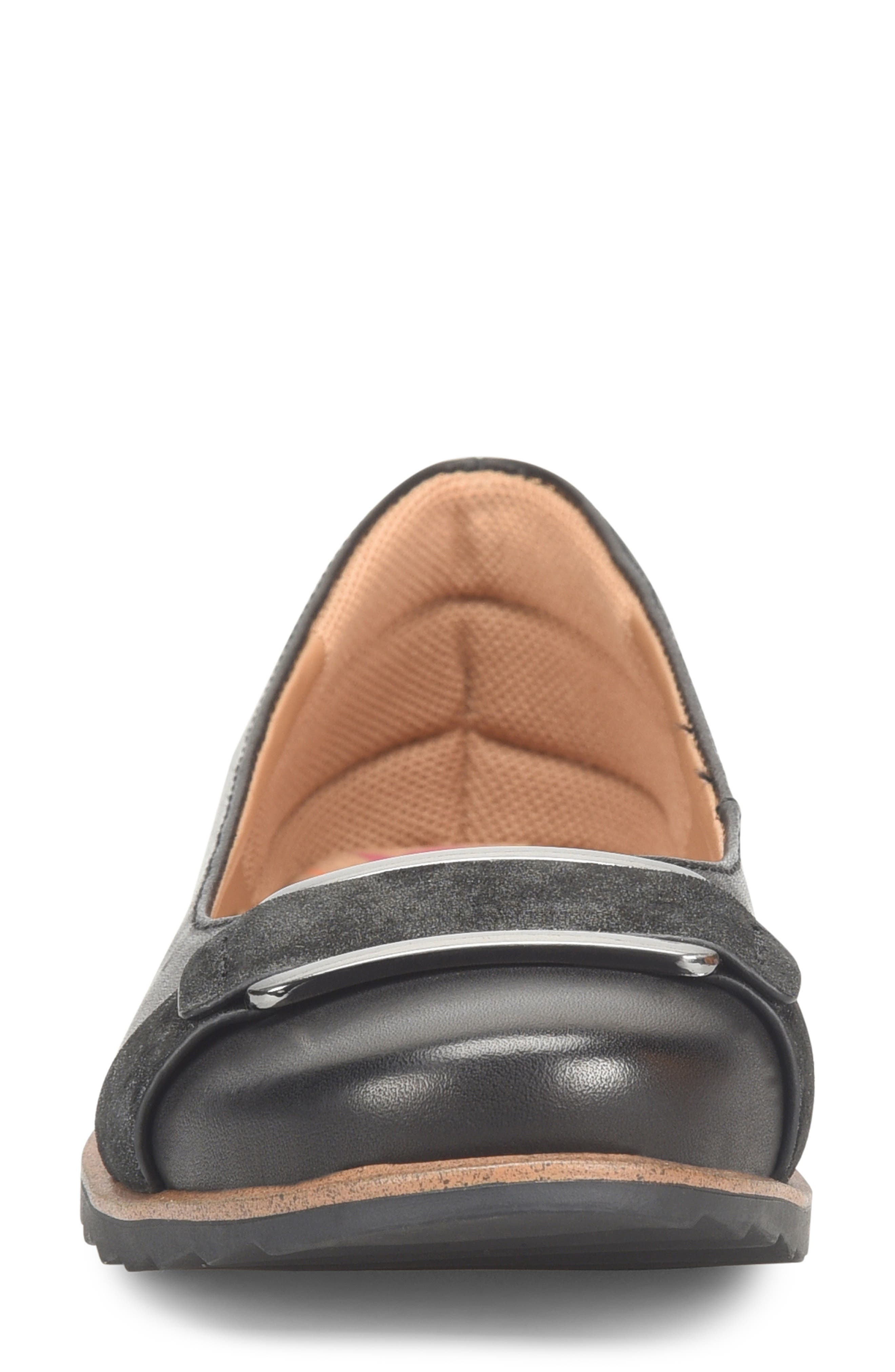 Comfortiva Rhoda Buckle Flat, Alternate, color, 