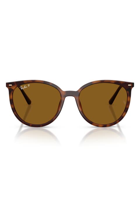 RB4464L 54mm Polarized Round Sunglasses