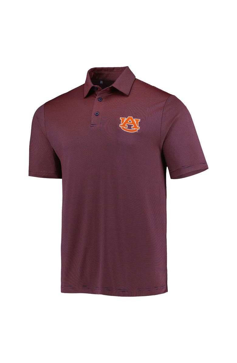 Under Armour Men's Under Armour Navy/Orange Auburn Tigers Green Trail Stripe Polo, Alternate, color, 