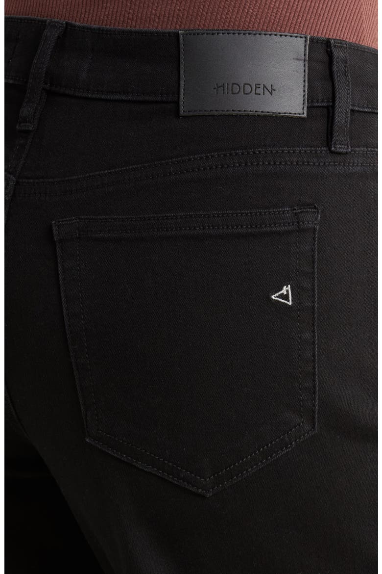 Wide Leg Jeans, Alternate, color, BLACK