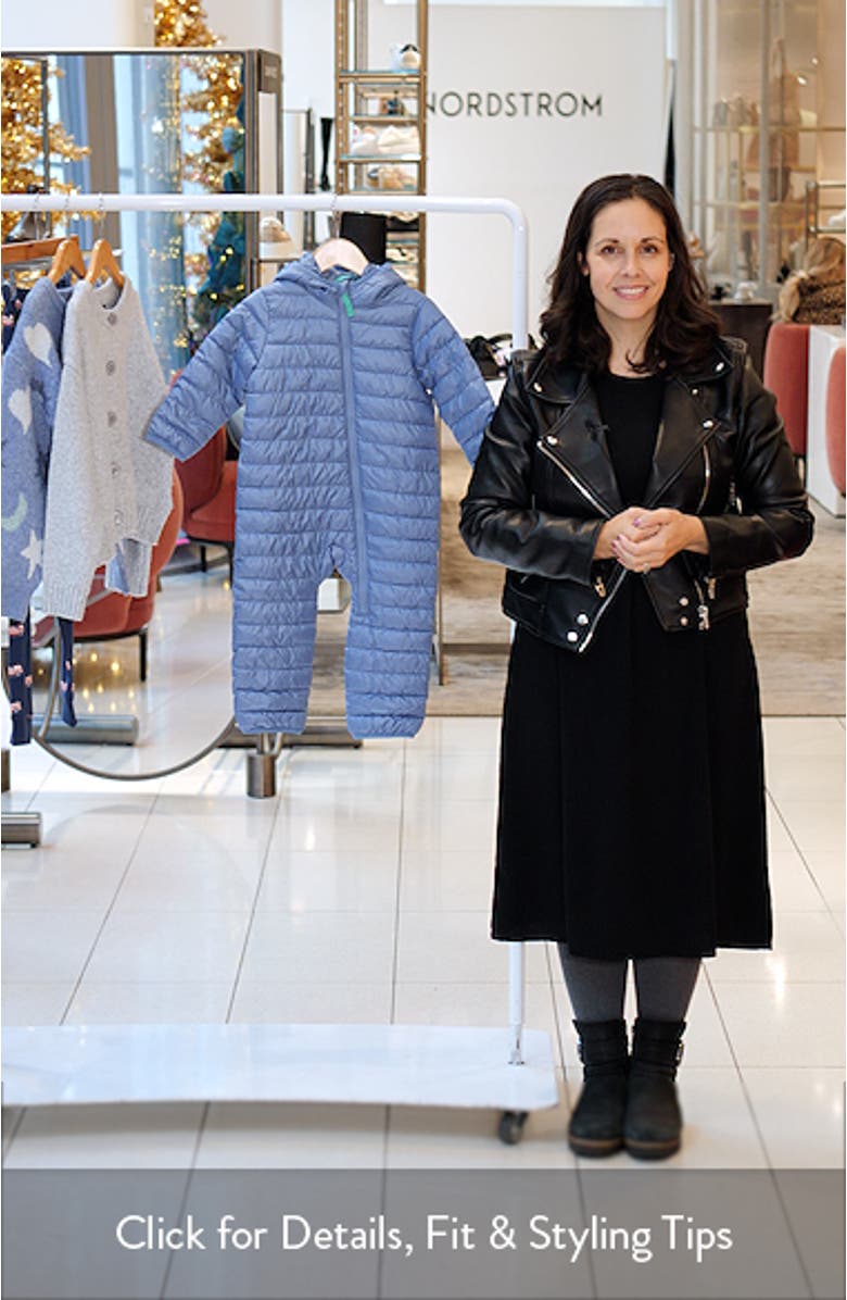 Lightweight Water Repellent Puffer Snowsuit, sales video thumbnail