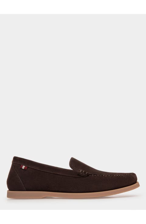 Nelson Loafer in Calf Suede