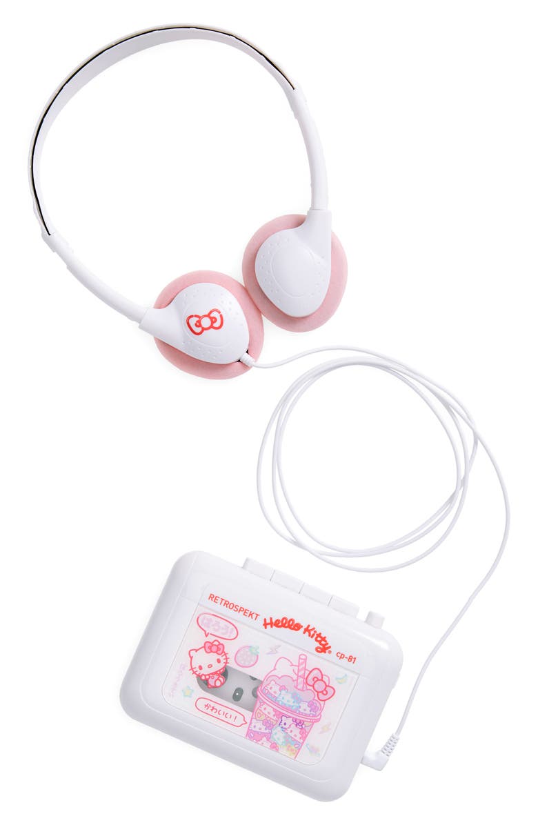 Retrospekt x Sanrio Hello Kitty<sup>®</sup> CP-81 Portable Cassette Player, Main, color,