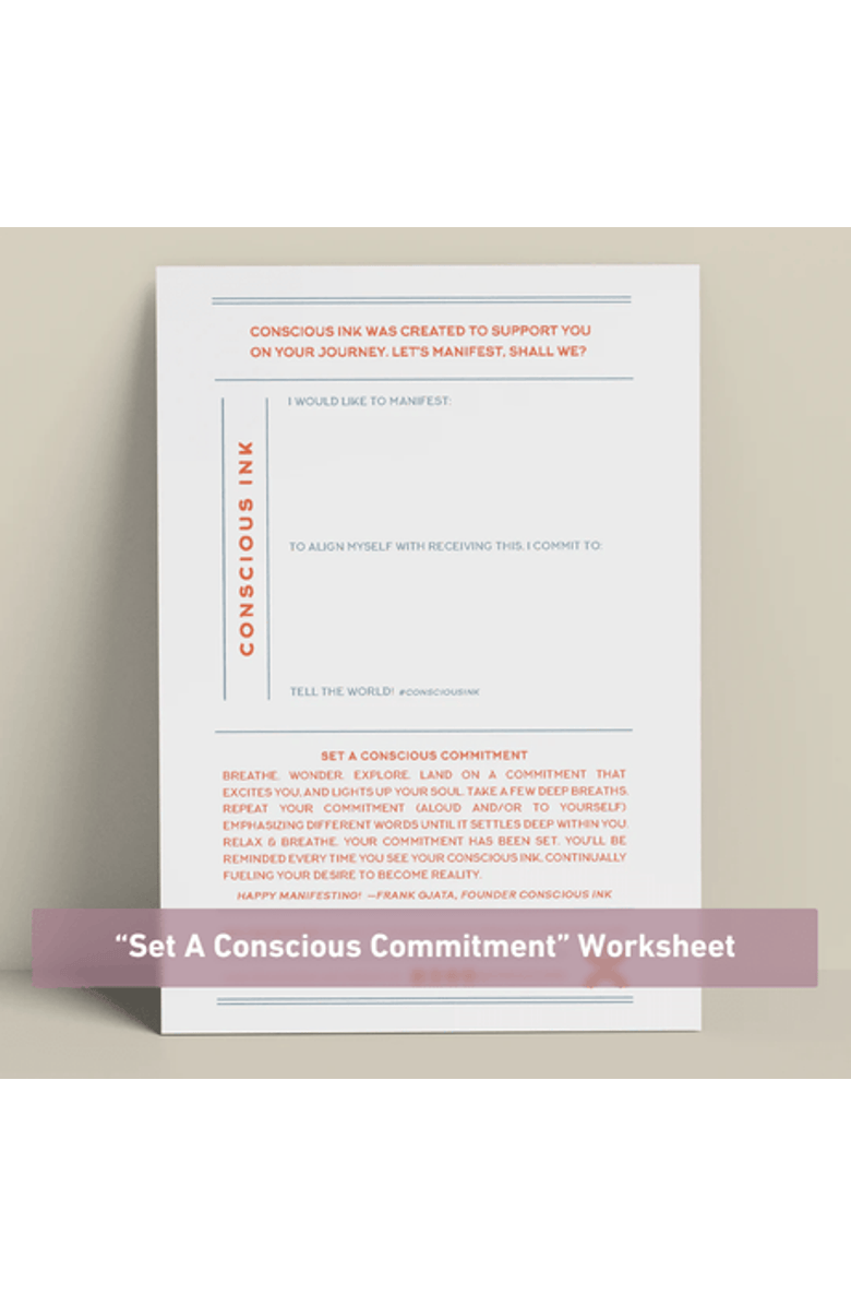 Conscious Ink Abundance Conscious Ink Starter Kit, Alternate, color, White