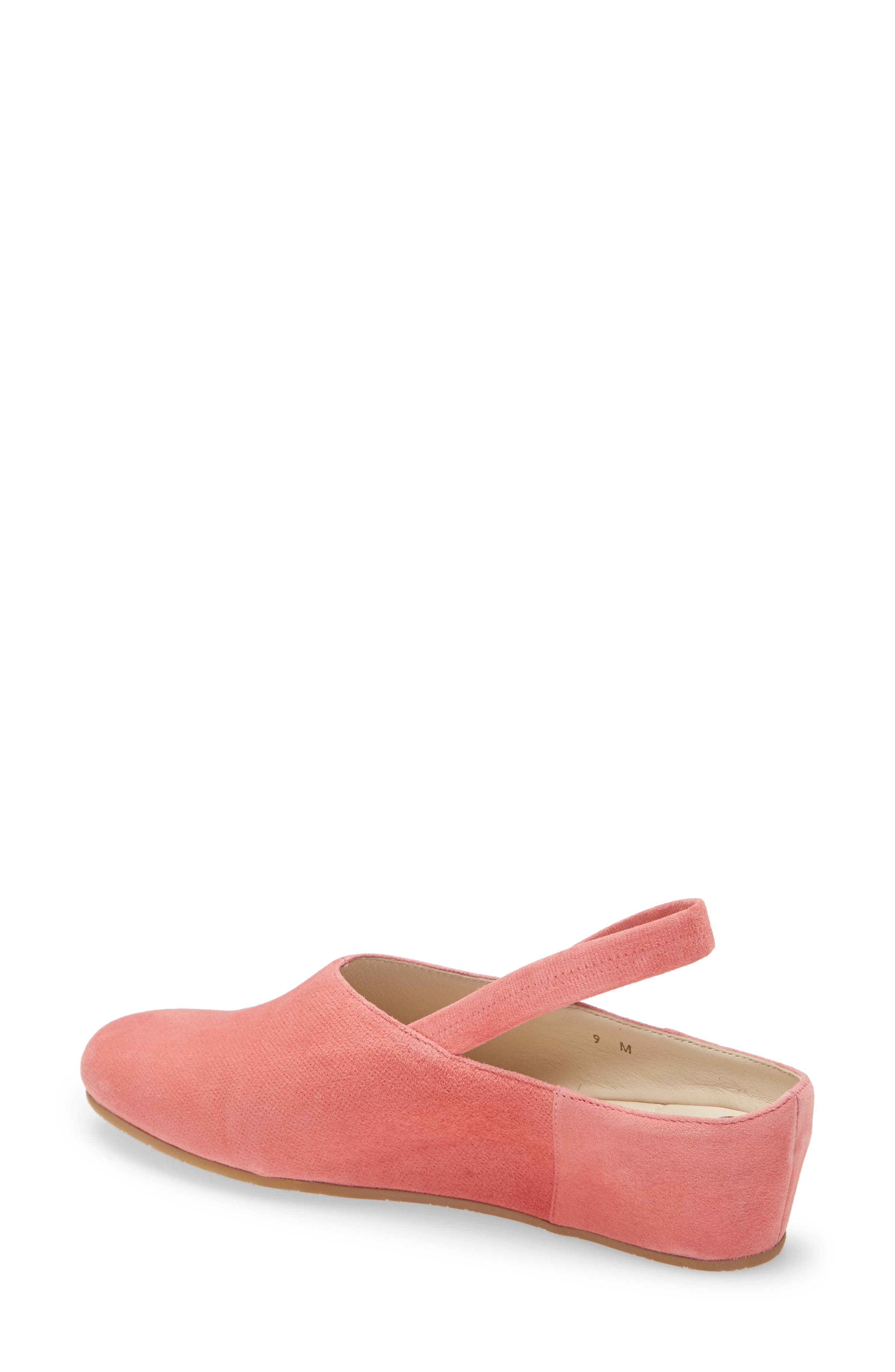 Amalfi by Rangoni Valter Slingback Wedge, Alternate, color, Coral Cashmere