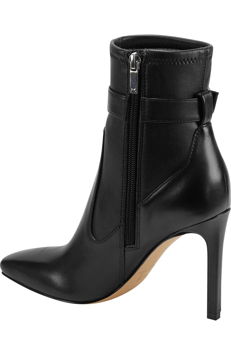 Marc Fisher LTD Cyndi Buckle Square Toe Bootie, Alternate, color,