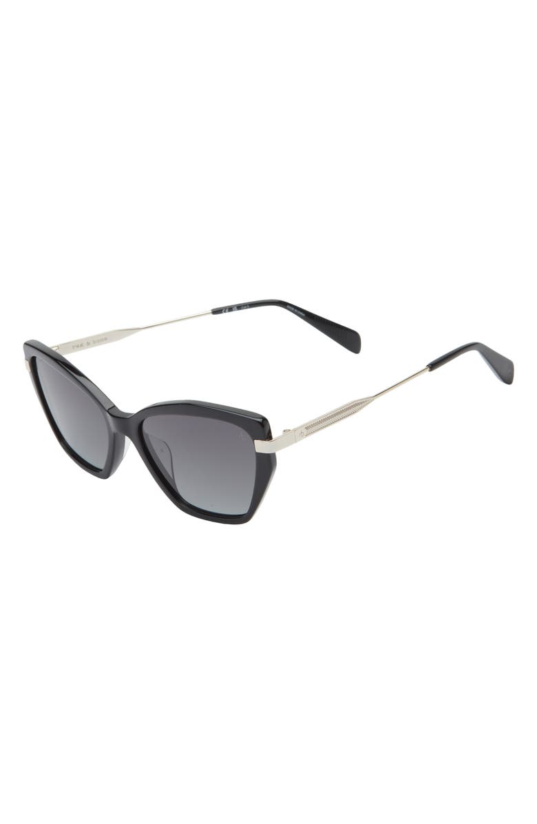 rag & bone 54mm Cat Eye Sunglasses, Alternate, color,