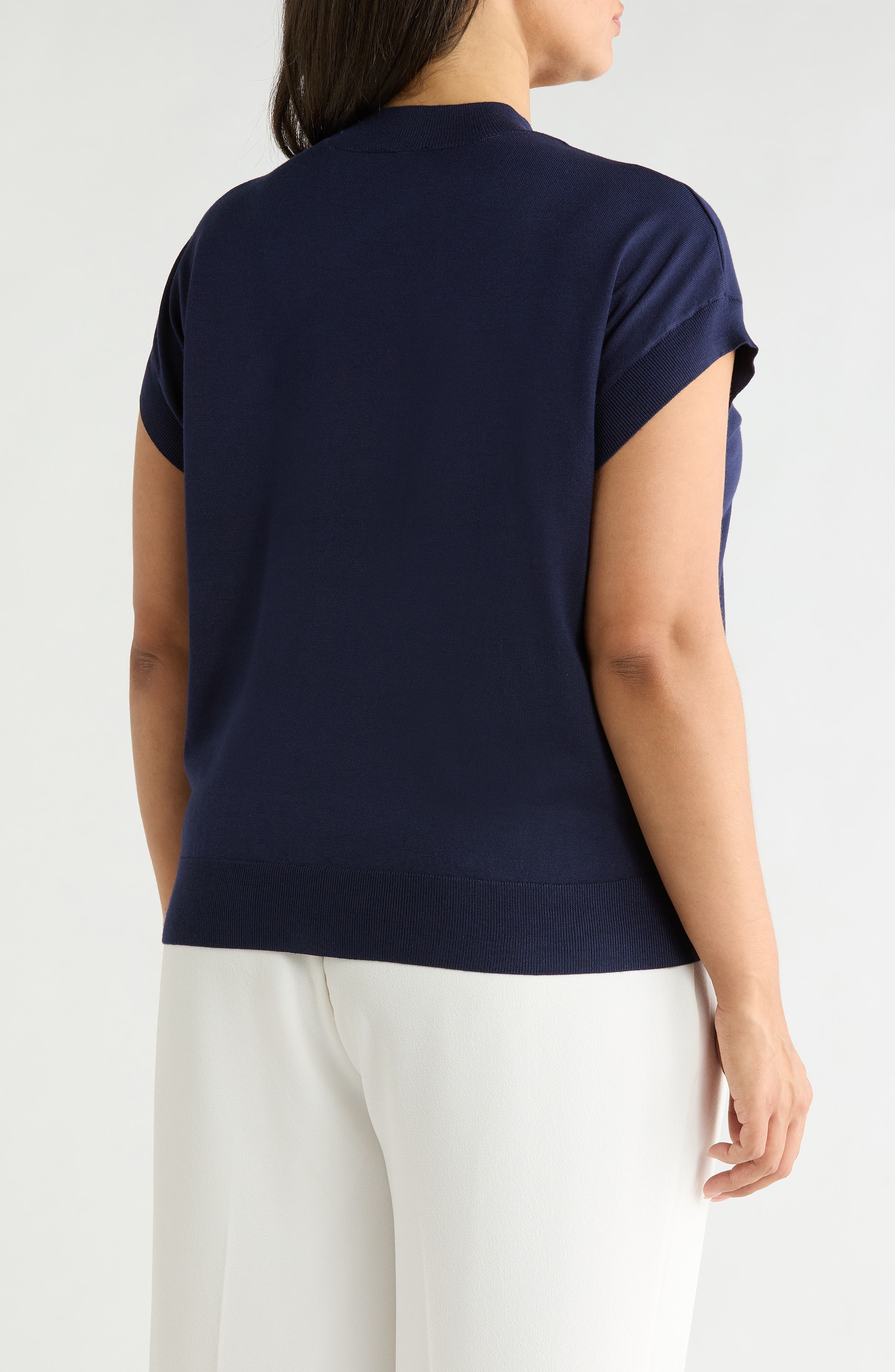 Crewneck Shell Sweater - image 4