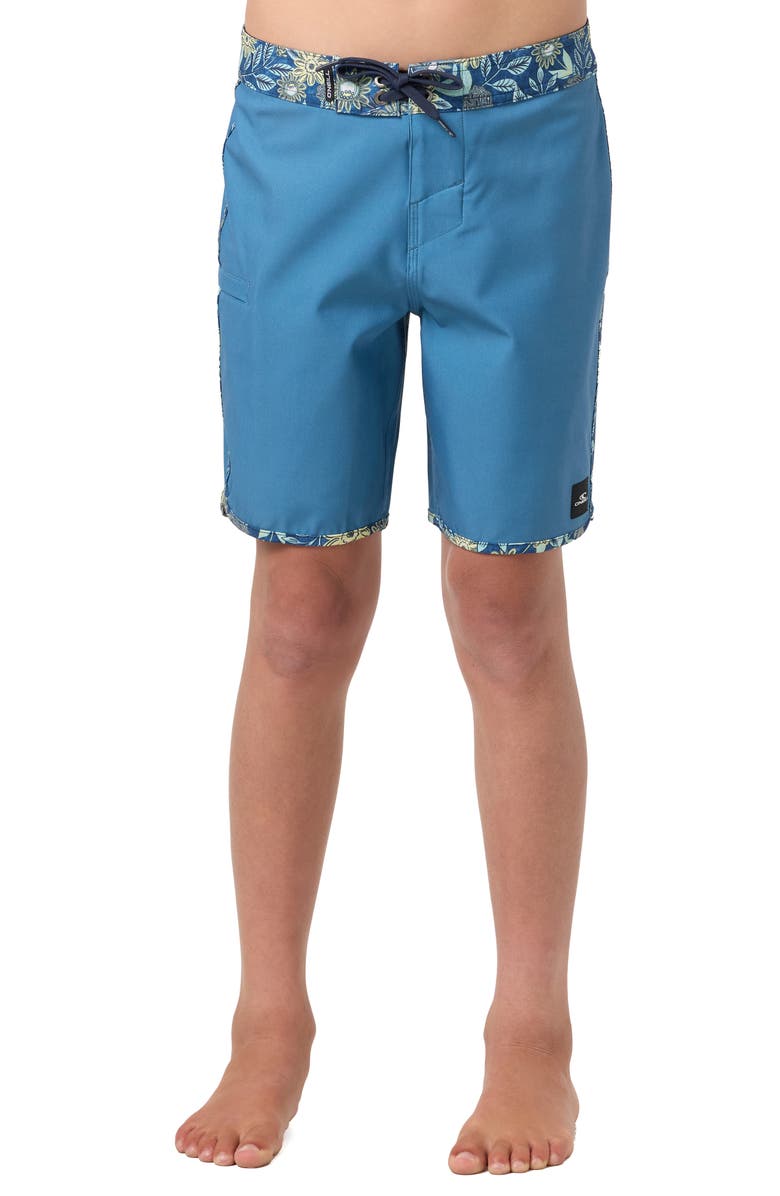 O'Neill Kids' Hyperfreak Heat Swim Trunks, Main, color, 