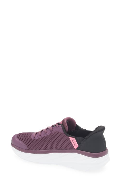 Skechers D'lux Ultra Swift-fit Sneaker In Plum