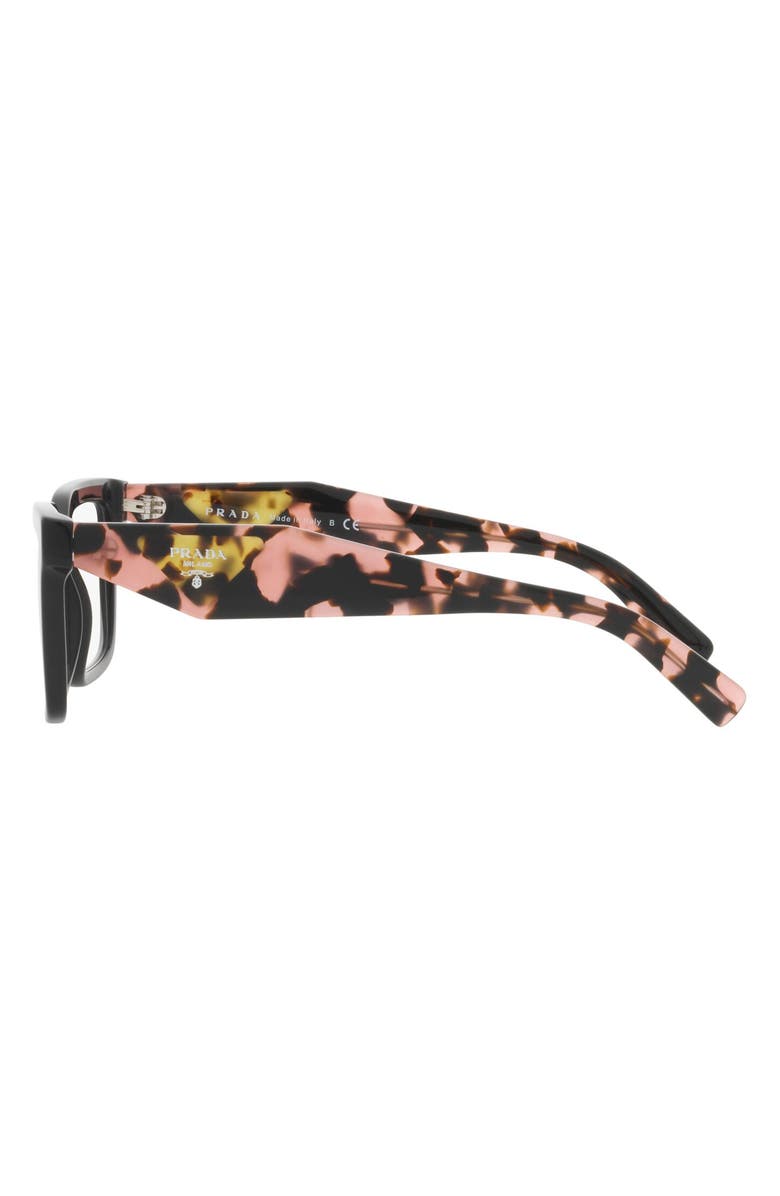 Prada 54mm Square Optical Glasses, Alternate, color, 