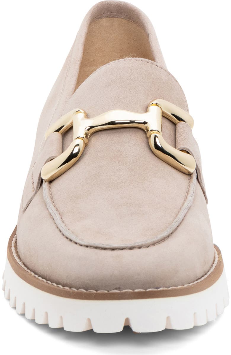 ara Kiana Lug Sole Loafer, Alternate, color, Sand