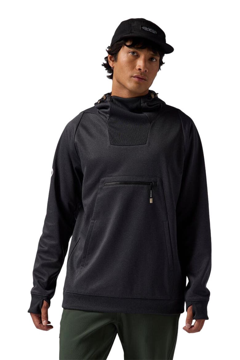 Meltdown Water-Resistant Hoodie - Men's, Main, color, Black Heather