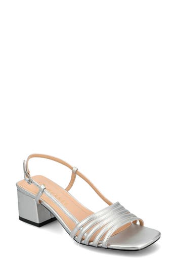 JOURNEE COLLECTION JOURNEE COLLECTION SHAYANA BLOCK HEEL SLINGBACK SANDAL 