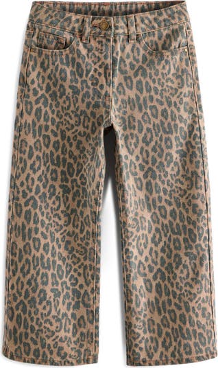 ★YOUTHBATH★Layer lace wide denim pants_leopard★正規品 NEXT Kids' Leopard Print Wide Leg Jeans | Nordstrom