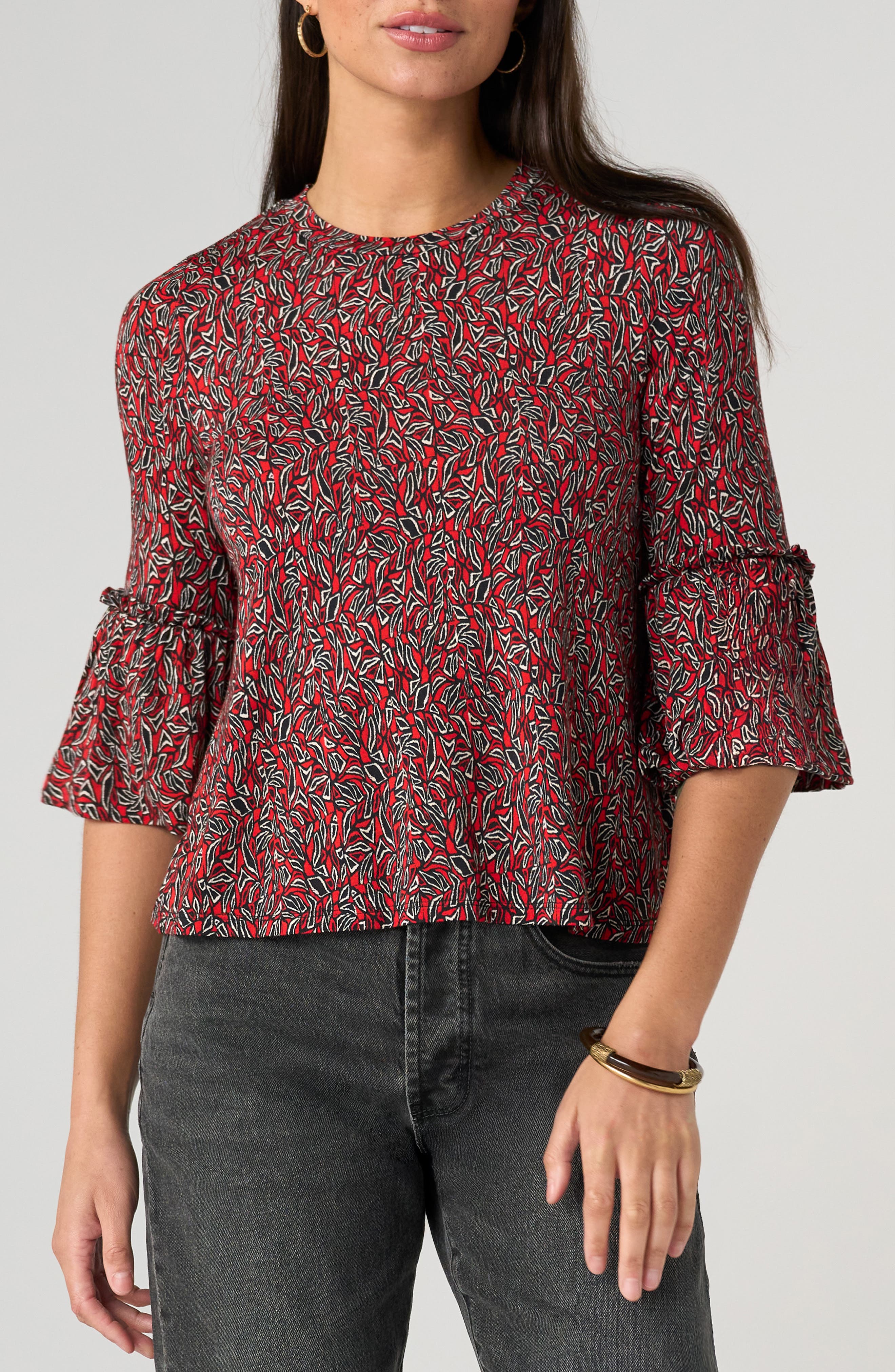 selected RED/ BLACK MULTI