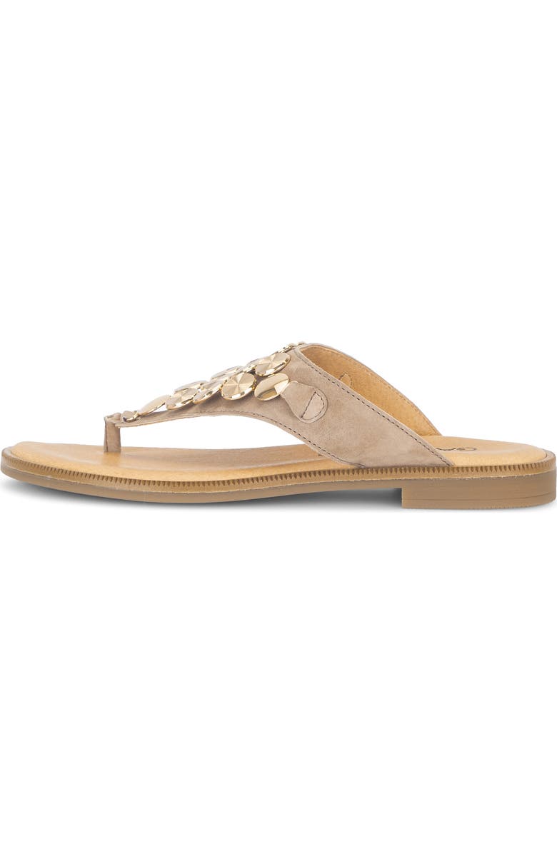 Gabor Studded Sandal, Alternate, color, Sand