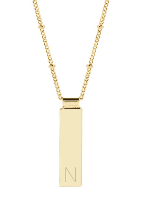 Maisie Initial Pendant Necklace