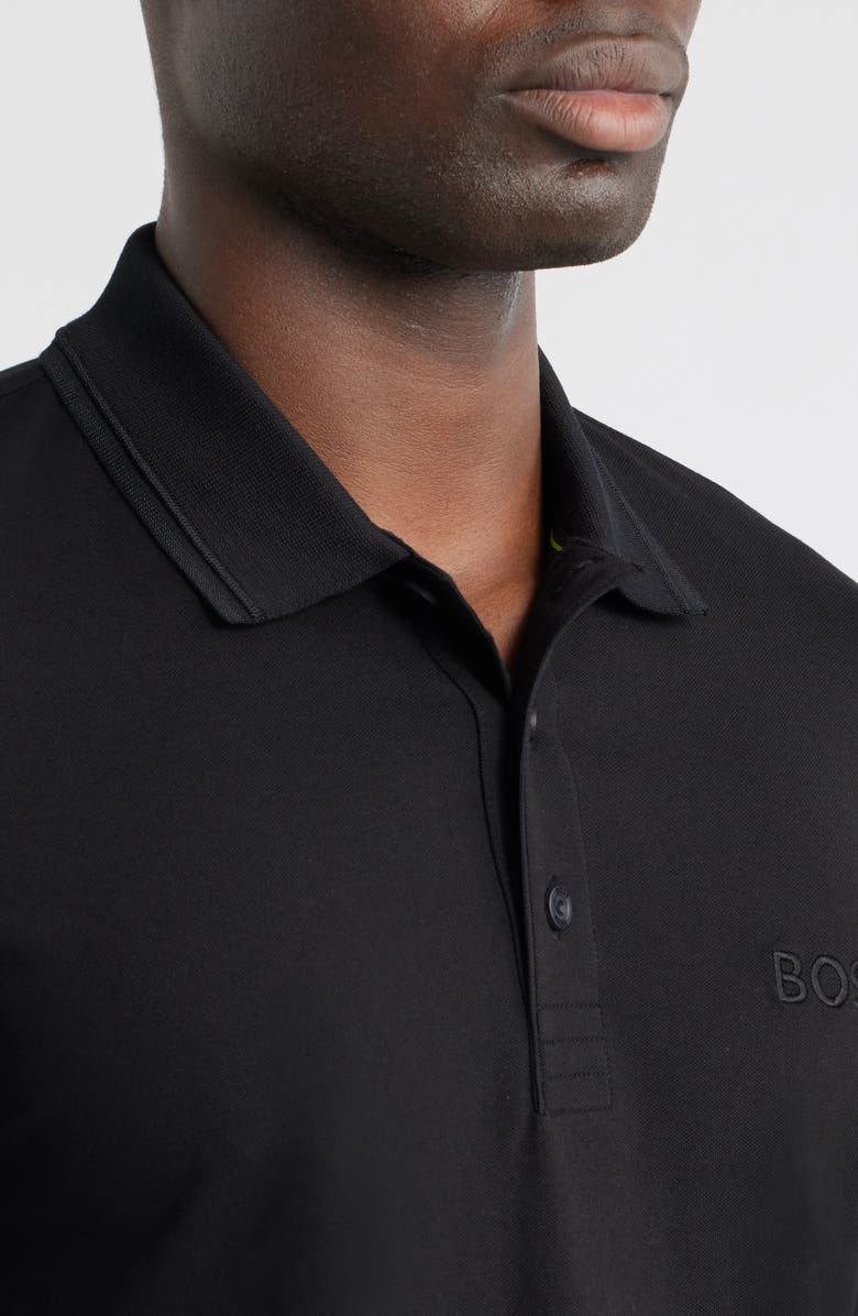 BOSS Paddy Pro Performance Polo, Alternate, color, Charcoal