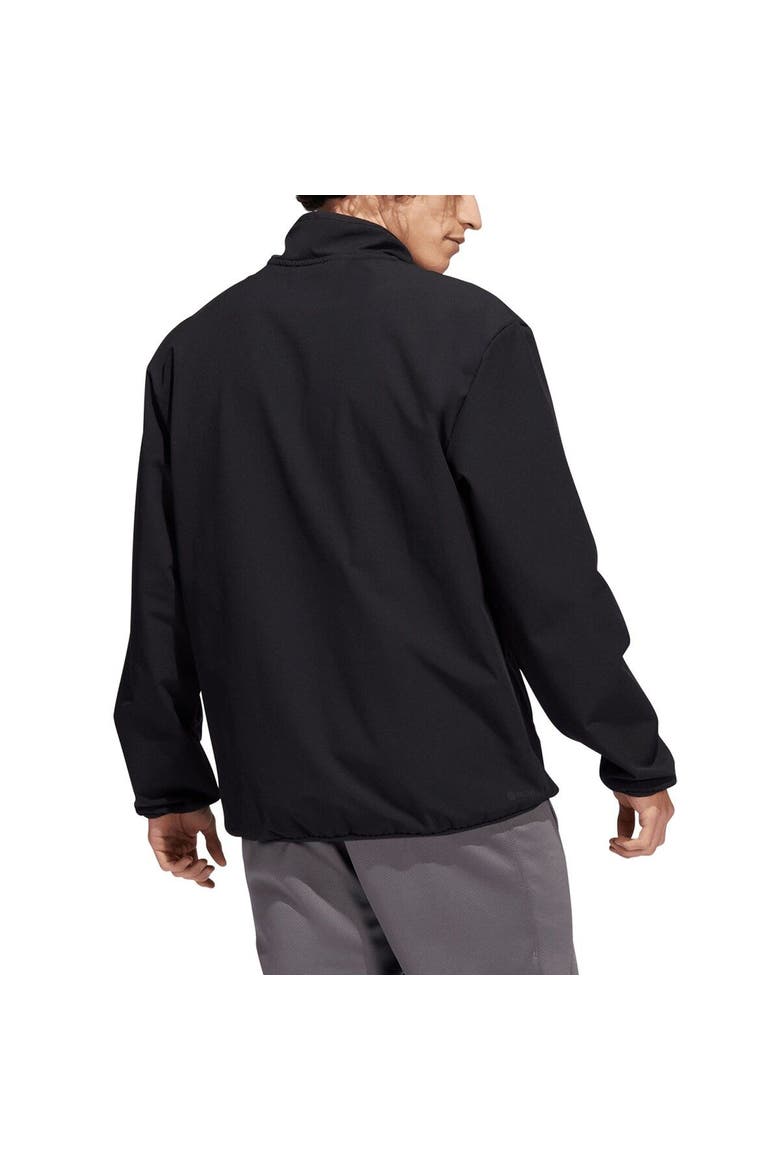 Men's adidas Black Boston Bruins COLD.RDY Quarter-Zip Jacket, Alternate, color, Black