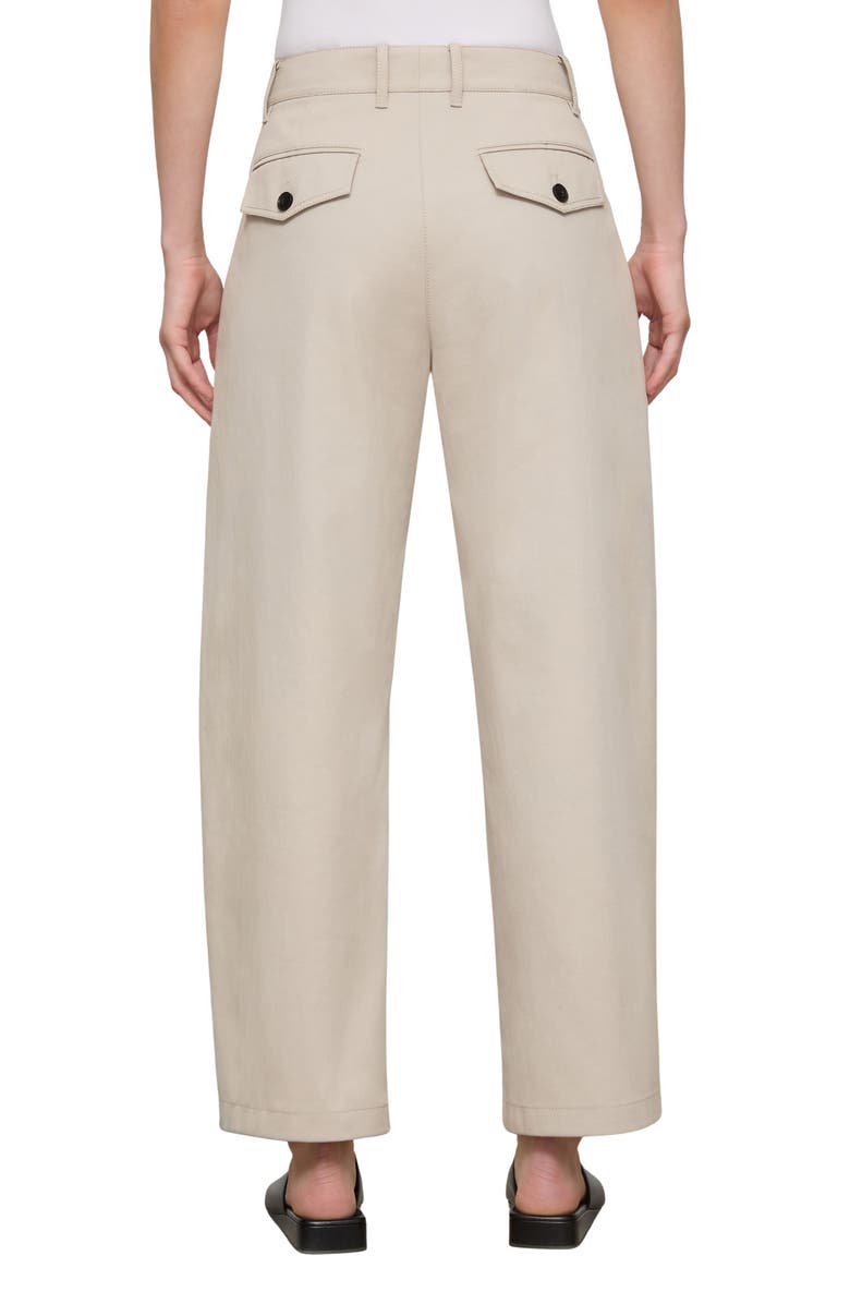 Lafayette 148 New York Chrystie Barrel Leg Chinos, Alternate, color, Cement
