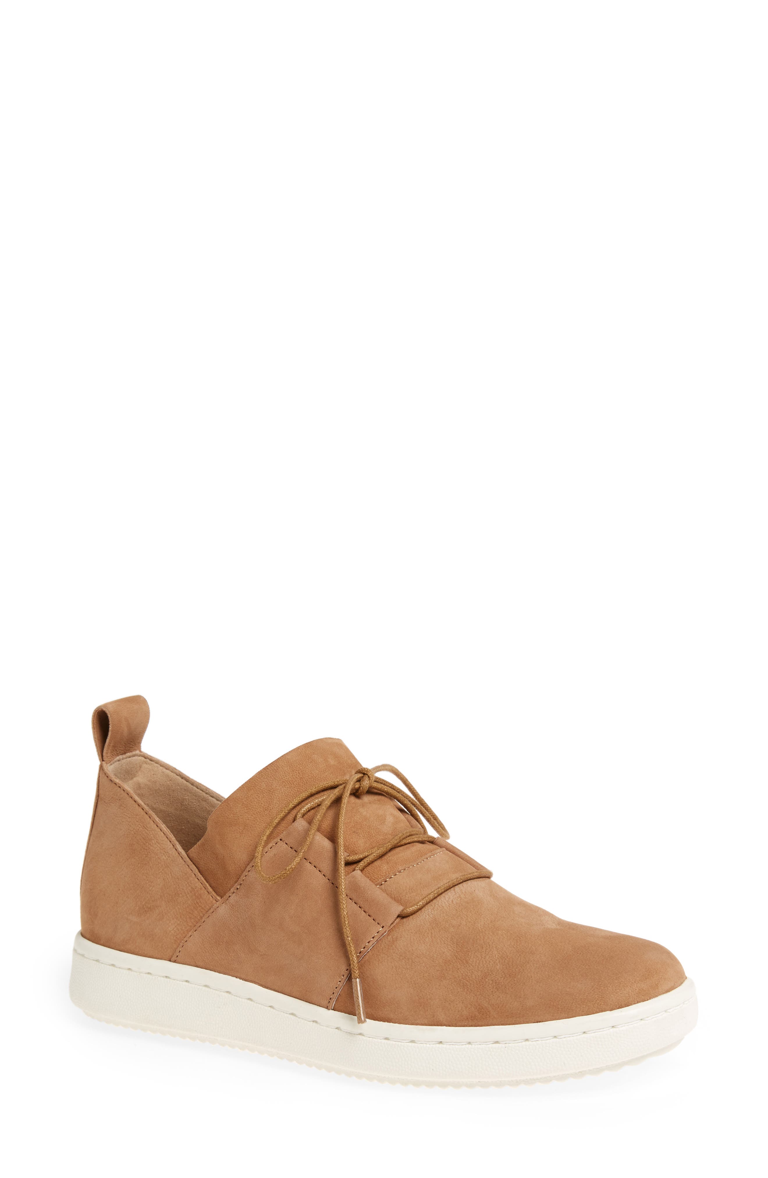 Kipling Sneaker, Main, color, WHEAT NUBUCK