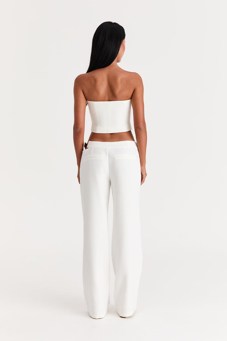 Lucia Top, Alternate, color, White