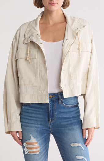 Crop Cargo Jacket
