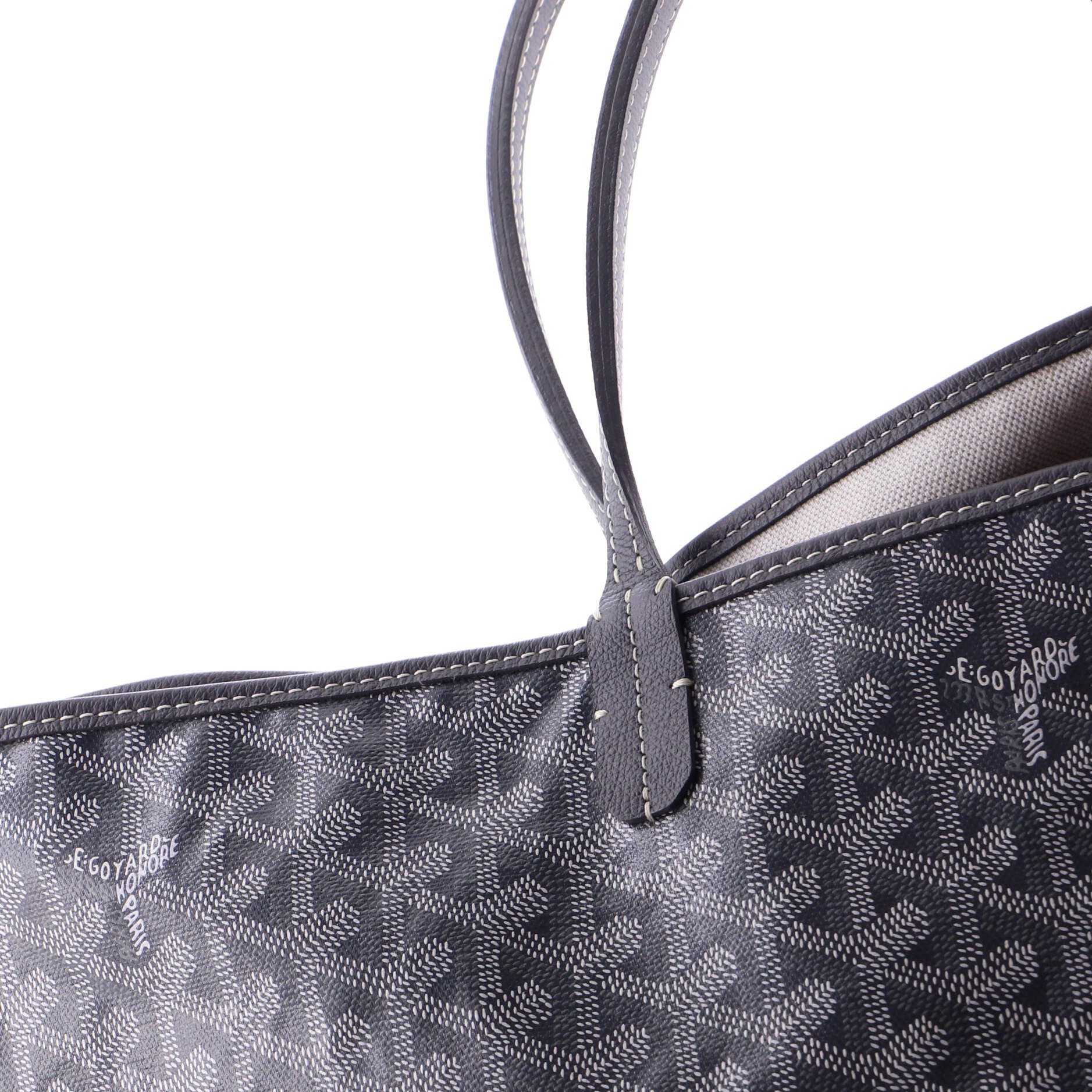 Pre-Owned Goyard Saint Louis Tote Coated Canvas PM, Alternate, color, 