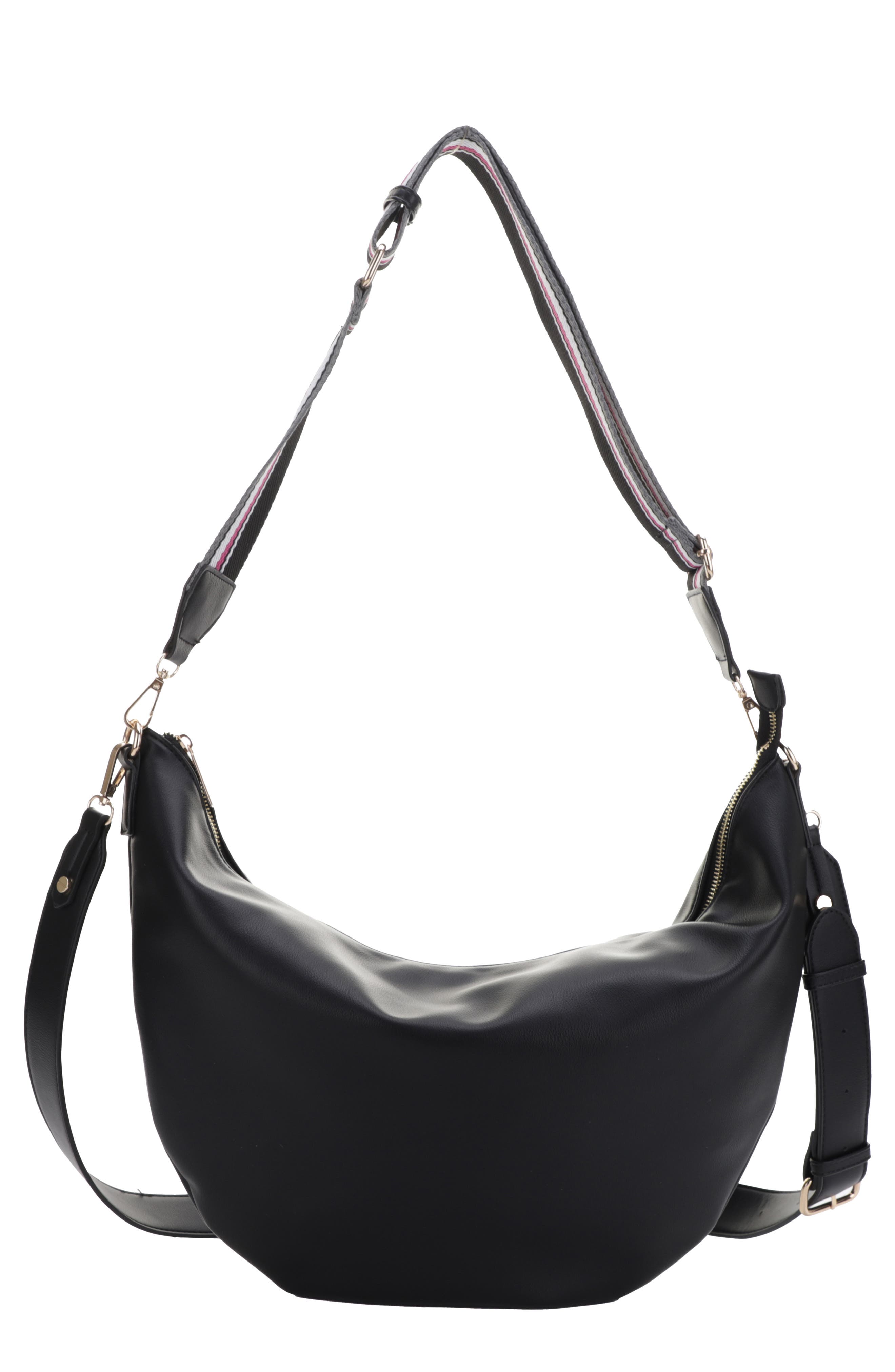 Mali + Lili Megan Crescent Crossbody Bag, Main, color, 