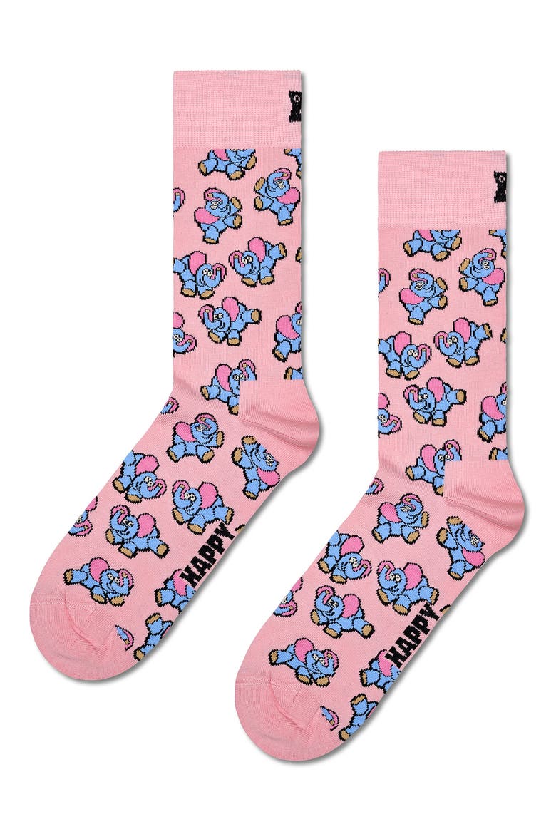 Assorted 3-Pack Crew Socks Gift Box, Alternate, color, BLACK MULTI