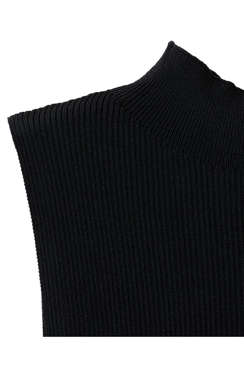 MANGO Sleeveless Bubble Rib Top, Alternate, color,