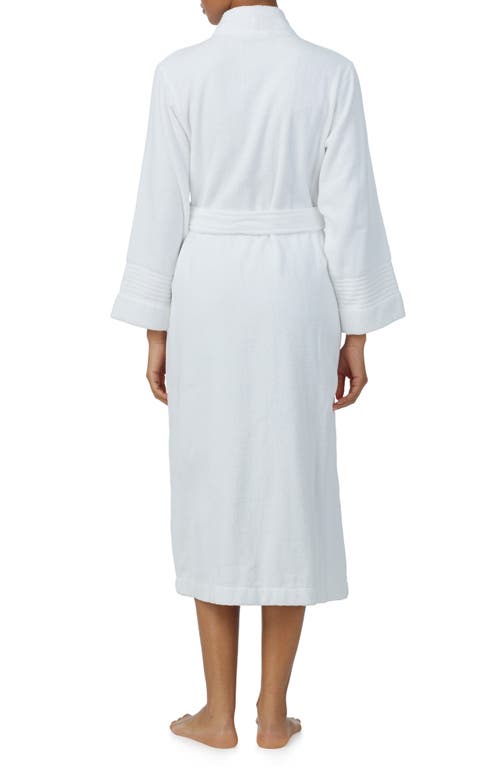 Ralph Lauren Lauren Tie Waist Terry Robe In White
