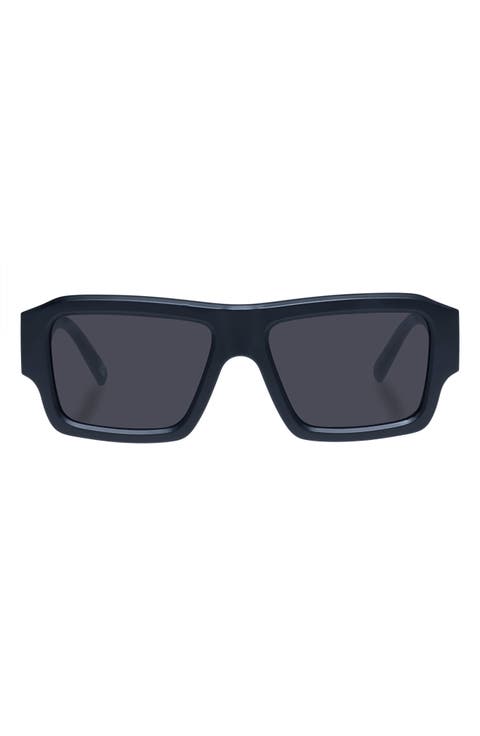 Polygraph 55mm Rectangular Sunglasses