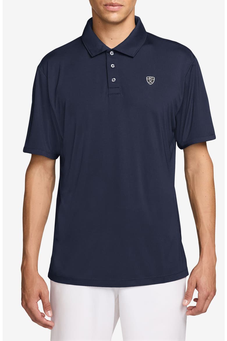 Dri-FIT Par 5 Golf Polo, Main, color, COLLEGE NAVY/ WHITE