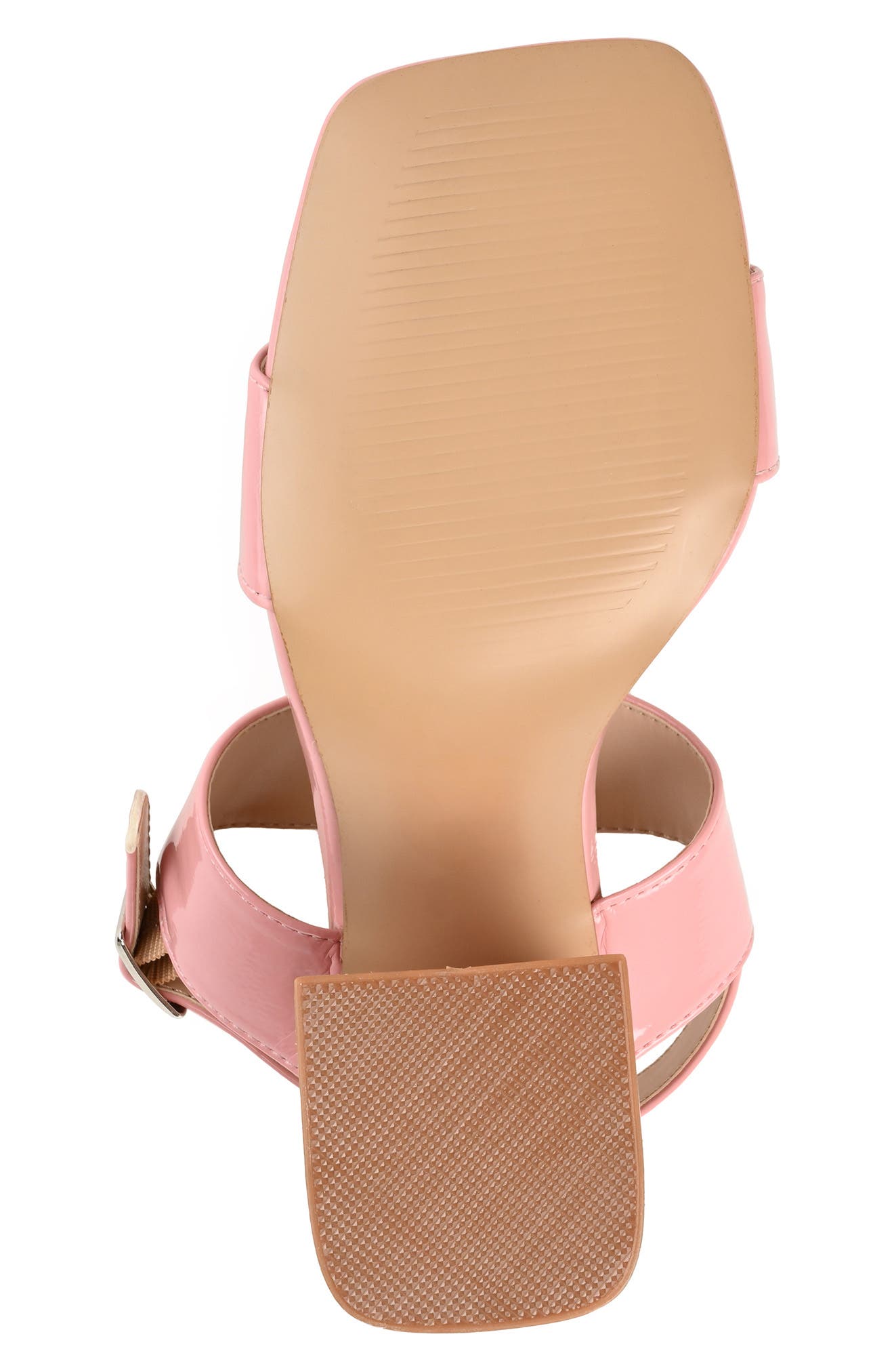 Journee Collection Adras Block Heel Sandal, Alternate, color, Pink